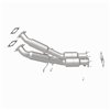 MagnaFlow 2008-2012 Land Rover LR2 Convertisseur Catalytique Ajustement Direct Norme Fédérale / EPA OEM