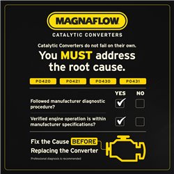 MagnaFlow 2010-2015 Buick LaCrosse Convertisseur Catalytique Ajustement Direct Norme Fédérale / EPA OEM