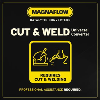 MagnaFlow 1988-1991 Toyota Camry Convertisseur Catalytique Universel Norme Californie CARB