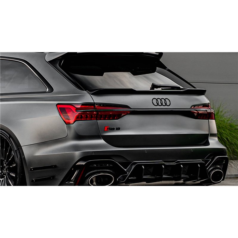 PD6RS Rear Trunk Spoiler for Audi RS6 C8