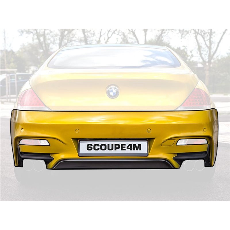 6COUPE4M Rear Bumper for BMW 6'er E63/E64