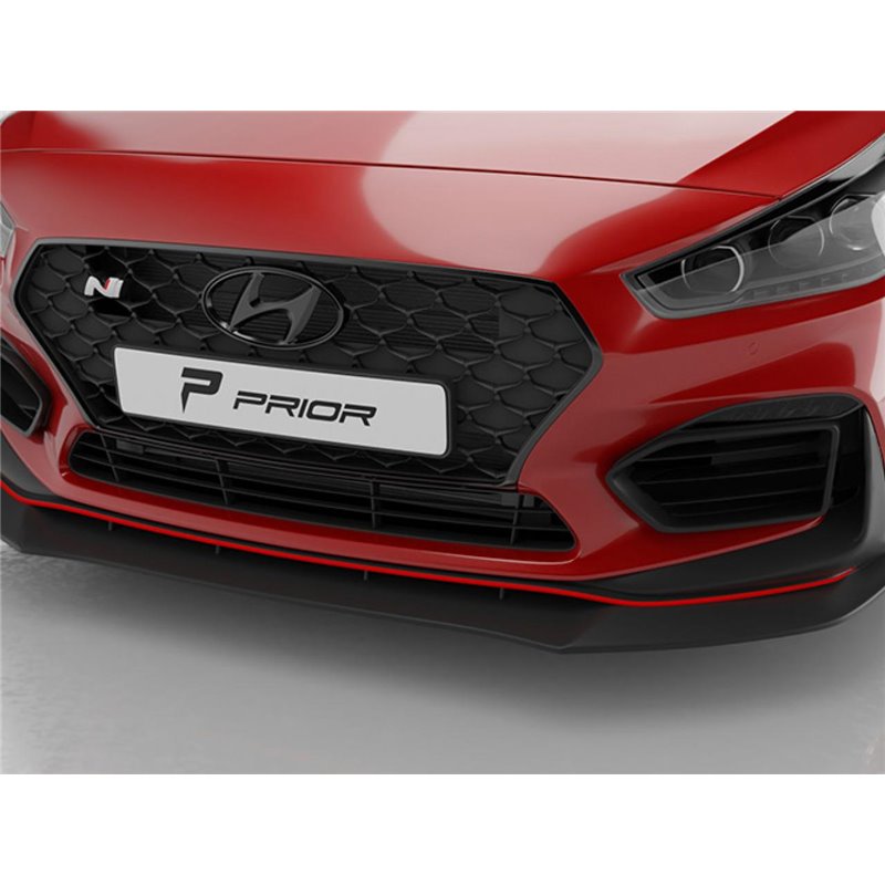 PDN30X GFK Front Spoiler for Hyundai i30N Pre-Facelift