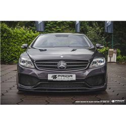 PD Blackedition V4 Front Bumper for Mercedes CL W216 Pre-Facelift