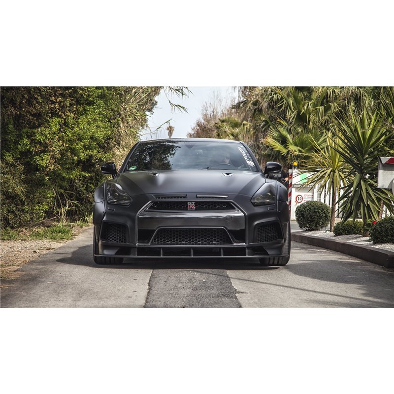 PD750 Front Bumper incl. Lip Spoiler for Nissan GT-R R35