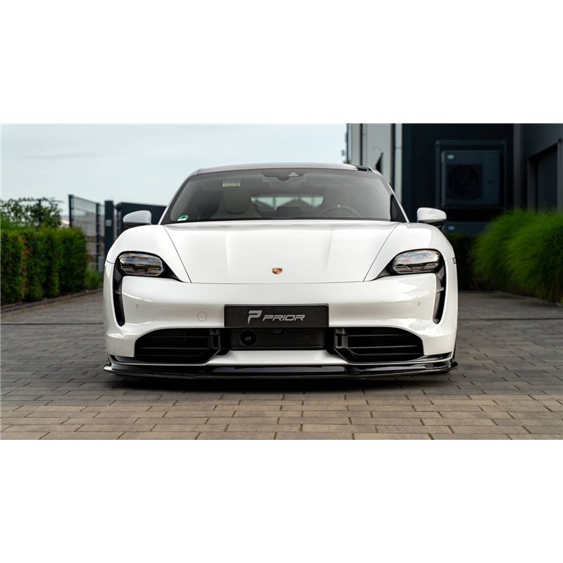 PD TE Front Spoiler for Porsche Taycan [2019+]