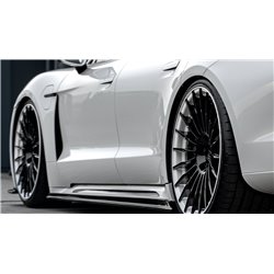 PD TE Side Skirts Add-On Spoiler for Porsche Taycan [2019+]