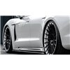 PD TE Side Skirts Add-On Spoiler for Porsche Taycan [2019+]