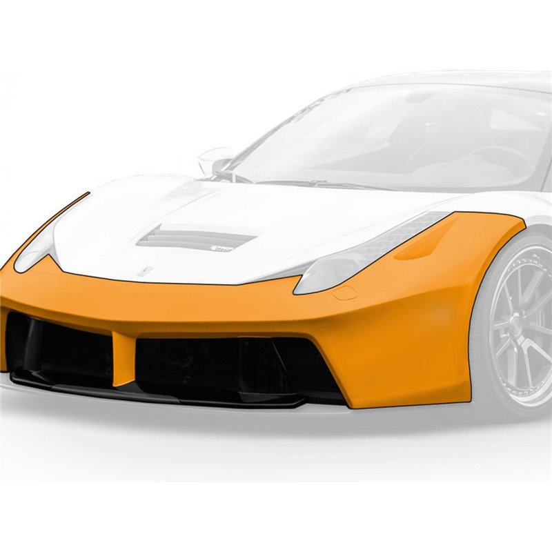 PD458 Widebody Aerodynamic Kit for Ferrari Italia F458