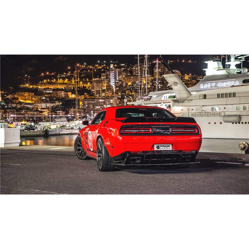 PD900HC Rear Diffusor Under Add-On Lip for Dodge Challenger