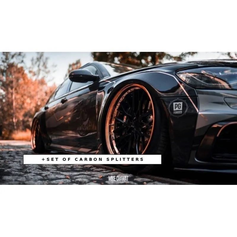 Maxton - Wide Body Audi S6 C7 Avant + Set Of Splitters