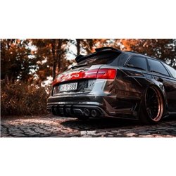 Maxton - Carrosserie Élargie Audi S6 C7 Avant + Ensemble de Lames 