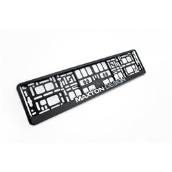 Maxton - CADRES DE PLAQUE D'IMMATRICULATION MAXTON 