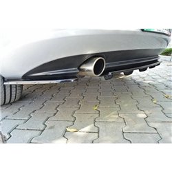 Maxton - Arriere Lame ALFA ROMEO 159 (AVEC UNE BARRE VERTICALE) Noir Brillant