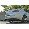 Maxton - Arriere Lame ALFA ROMEO 159 (AVEC UNE BARRE VERTICALE) Noir Brillant