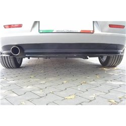Maxton - Arriere Lame ALFA ROMEO 159 (AVEC UNE BARRE VERTICALE) Noir Brillant
