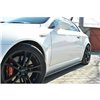 Maxton - RAJOUTS DES BAS DE CAISSE POUR Alfa Romeo Brera Noir Brillant