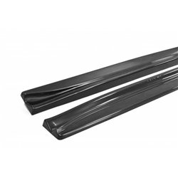Maxton - RAJOUTS DES BAS DE CAISSE POUR Alfa Romeo Brera Noir Brillant