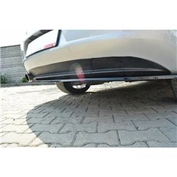 Maxton - CENTRAL ARRIÈRE SPLITTER ALFA ROMEO 159 (sans barres verticales) Noir Brillant