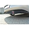 Maxton - CENTRAL ARRIÈRE SPLITTER ALFA ROMEO 159 (sans barres verticales) Noir Brillant