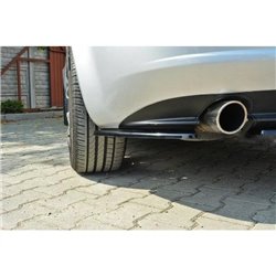 Maxton - CENTRAL ARRIÈRE SPLITTER ALFA ROMEO 159 (sans barres verticales) Noir Brillant
