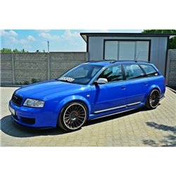 Maxton - Rajouts Des Bas De Caisse Pour Audi RS6 C5 Noir Brillant