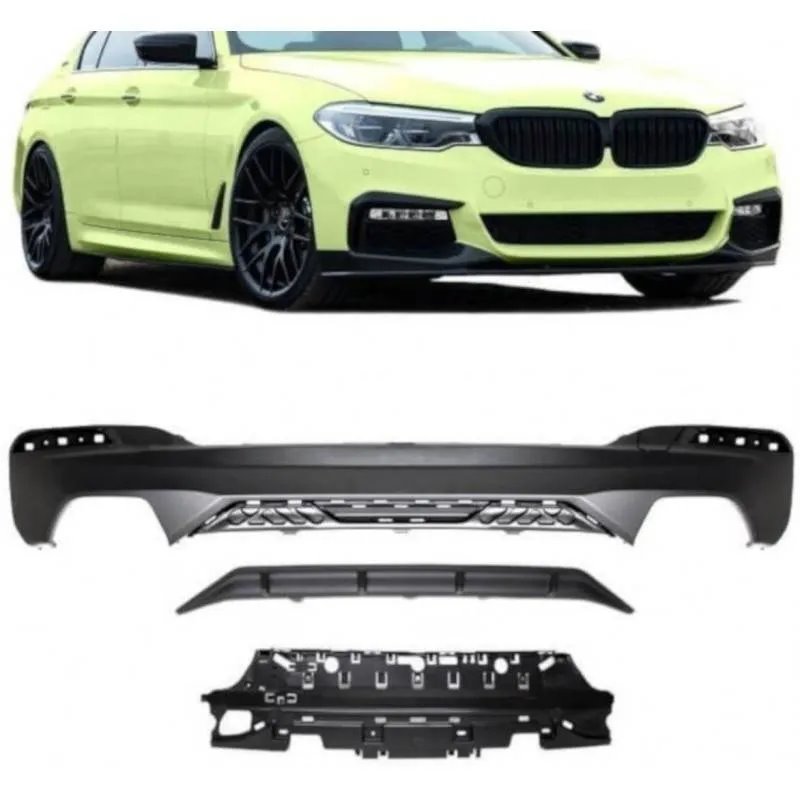Maxton - Rajout Du Pare-Chocs Arriere Sport-Performance BMW 5er G30 G31 with M-Package
