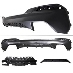 Maxton - Rajout Du Pare-Chocs Arriere Sport-Performance BMW 5er G30 G31 avec M-Package 