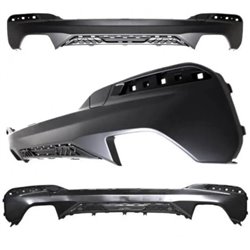 Maxton - Rajout Du Pare-Chocs Arriere Sport-Performance BMW 5er G30 G31 avec M-Package 