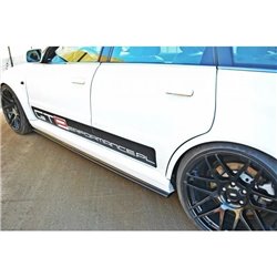 Maxton - RAJOUTS DES BAS DE CAISSE POUR AUDI RS4 B5 Noir Brillant