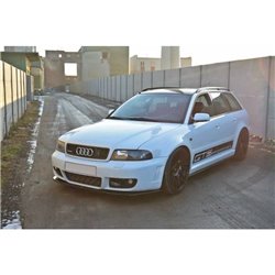 Maxton - RAJOUTS DES BAS DE CAISSE POUR AUDI RS4 B5 Noir Brillant
