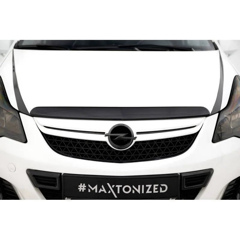 Maxton - Capot Ajouter Opel Corsa D OPC / VXR Noir Brillant