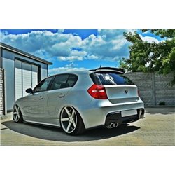 Maxton - RAJOUTS DES BAS DE CAISSE POUR BMW 1 E87 Noir Brillant