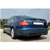 Maxton - Rajouts Des Bas De Caisse Pour Audi A6 S-Line C6 / C6 FL Noir Brillant