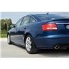 Maxton - Rajouts Des Bas De Caisse Pour Audi A6 S-Line C6 / C6 FL Noir Brillant