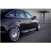 Maxton - Rajouts Des Bas De Caisse Pour Audi A6 S-Line C6 / C6 FL Noir Brillant
