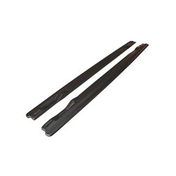 Maxton - Rajouts Des Bas De Caisse Pour Audi A6 S-Line C6 / C6 FL Noir Brillant