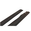 Maxton - Rajouts Des Bas De Caisse Pour Audi A6 S-Line C6 / C6 FL Noir Brillant