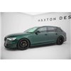 Maxton - Rajouts Des Bas De Caisse Pour Audi S6 / A6 S-Line C7 Noir Brillant
