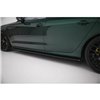 Maxton - Rajouts Des Bas De Caisse Pour Audi S6 / A6 S-Line C7 Noir Brillant