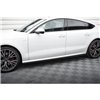 Maxton - Rajout Du Bas De Caisse Audi S7 / A7 S-Line C7 FL Noir Brillant