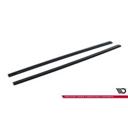 Maxton - Rajout Du Bas De Caisse Audi S7 / A7 S-Line C7 FL Noir Brillant