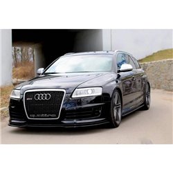 Maxton - Rajouts Des Bas De Caisse Pour Audi RS6 C6 Noir Brillant