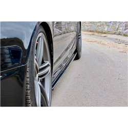 Maxton - Rajouts Des Bas De Caisse Pour Audi RS6 C6 Noir Brillant