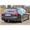 Maxton - Rajouts Des Bas De Caisse Pour Audi RS6 C6 Noir Brillant
