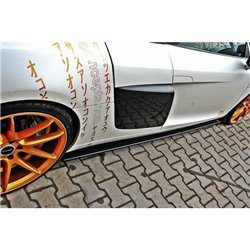 Maxton - Rajouts Des Bas De Caisse Audi R8 Mk.1 Noir Brillant
