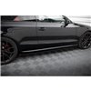 Maxton - Rajouts Des Bas De Caisse Pour Audi S5 / A5 / A5 S-Line 8T / 8T FL Noir Brillant
