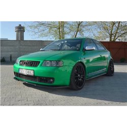 Maxton - RAJOUTS DES BAS DE CAISSE POUR AUDI S3 8L Noir Brillant