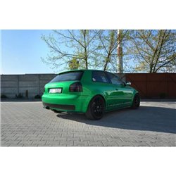 Maxton - RAJOUTS DES BAS DE CAISSE POUR AUDI S3 8L Noir Brillant
