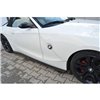 Maxton - RAJOUTS DES BAS DE CAISSE POUR BMW Z4 E85 / E86 (AVANT FACELIFT) Noir Brillant