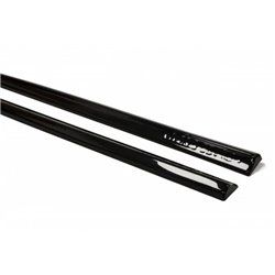 Maxton - Rajouts Des Bas De Caisse Pour Audi S3 / A3 S-Line 8V / 8V FL Sportback Noir Brillant
